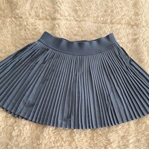 Oasis Blue Lululemon Pleated Varsity Skirt